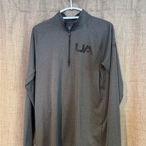 Under Armour Gray Zip Up Sweater